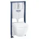 Komplekts Grohe Euro Ceramic WC+rāmis Rapid SL+poga 39536000