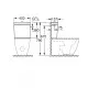 Tualetes pods Grohe Essence Rimless bez vāka, 39572/39578000