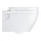 Tualetes pods piekaramais Grohe Euro Ceramic Rimless bez vāka, 39538000