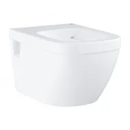 Tualetes pods piekaramais Grohe Euro Ceramic Rimless bez vāka, 39538000