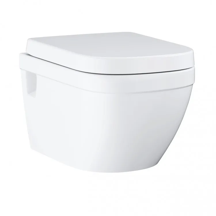 Tualetes pods piekaramais Grohe Euro Ceramic Rimless bez vāka, 39538000