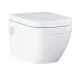 Tualetes pods piekaramais Grohe Euro Ceramic Rimless bez vāka, 39538000