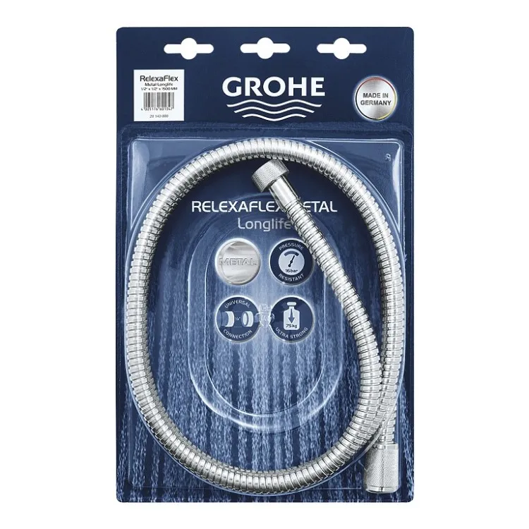 Dušas šļūtene Grohe Relaxaflex Longlife 1.5m, 28143001