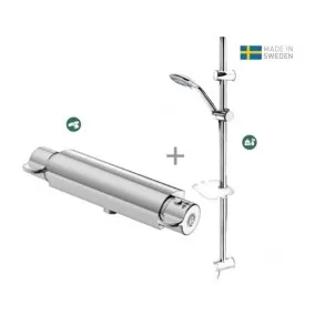 Dušas termostata maisītājs ar dušu Gustavsberg, GB41215604/41103250