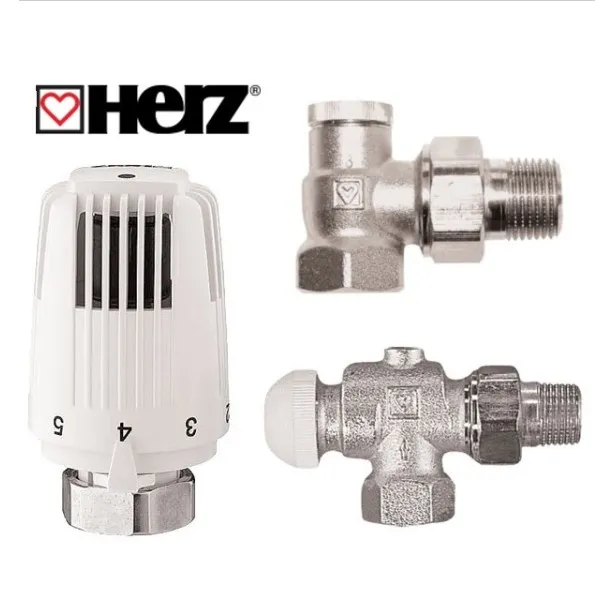 Termostata komplekts 1/2 Herz, aksiāls V772891