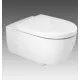 Tualetes pods piekaramais Geberit iCON Rimfree ar vāku, 501.661.00.1+501.660.01.1