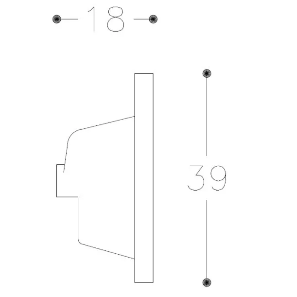 Vannas istabas skapītis ar izlietni RB SCANDIC 60cm, 15112301