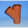PVC Ārdarbu kanalizācijas atzars Dn250/250 45°