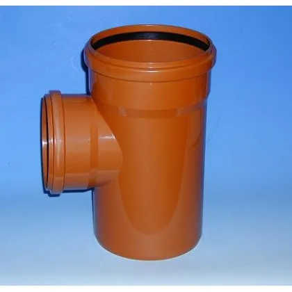 PVC Ārdarbu kanalizācijas atzars Dn250/200 87.5°
