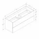 Vannas istabas skapītis izlietnei Kame GAMA 120х45cm, BU/12-3DR/D1