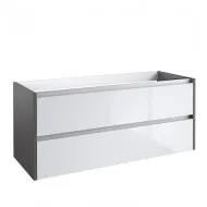 Vannas istabas skapītis dubultai izlietnei Kame City  120cm, BUD/12-3DR/D3D1P1