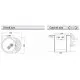 Virtuves izlietne Kromevye Rondo 570x450 mm, EC157