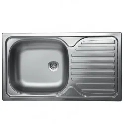 Virtuves izlietne Kromevye Classik 760x435mm, N140