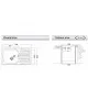 Virtuves izlietne Kromevye Classik 760x435mm, N140