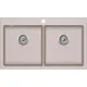 Virtuves izlietne HELIKA MAGNA 850x510 mm, SQM200W-110