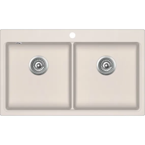 Virtuves izlietne HELIKA MAGNA 850x510 mm, SQM200W-111