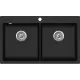 Virtuves izlietne HELIKA MAGNA 850x510 mm, SQM200W-601