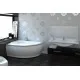 Stūra vanna Vispool MAREA 1736x1180mm
