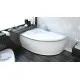 Stūra vanna Vispool MAREA 1736x1180mm