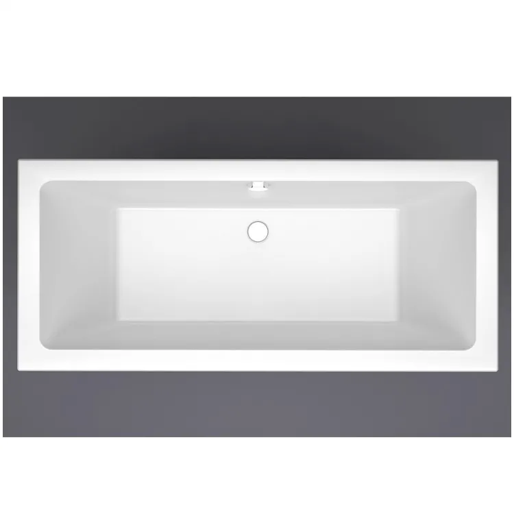 Taisnstūra vanna Vispool NORDICA 160x75