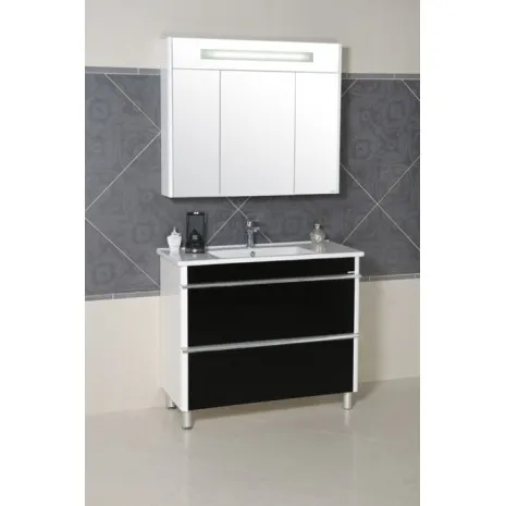 Vannas istabas skapītis ar spoguli Akvarodos PARIS 100 cm, Paris100