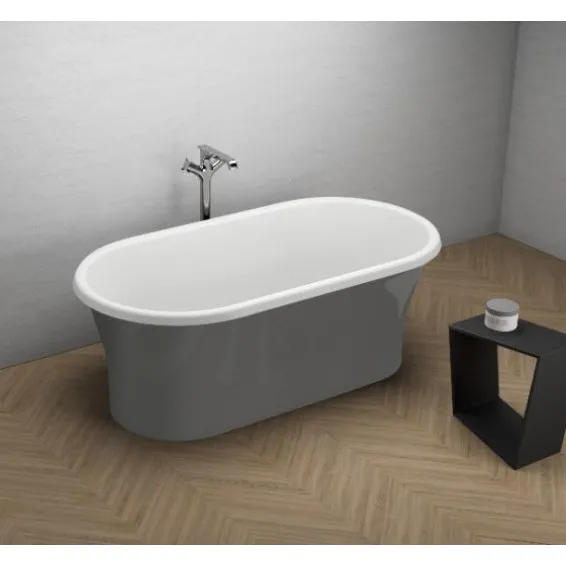 Brīvi stāvoša vanna Polimat AMONA NEW 150x75 cm, 00413