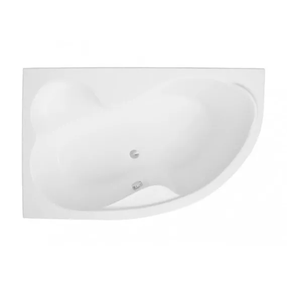 Stūra vanna Polimat MEGA 160x105 cm, 00230/229