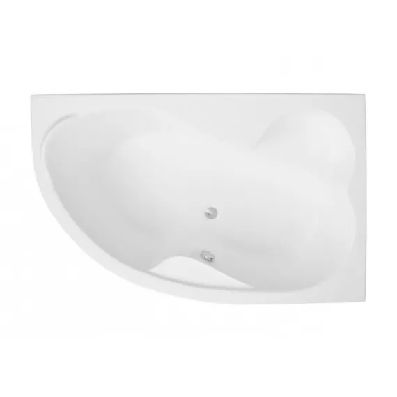 Stūra vanna Polimat MEGA 160x105 cm, 00230/229