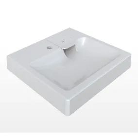 Izlietne virs veļas mašīnas Polycer Compactino 60x50 cm, WBX-102