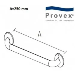 Rokturis pie sienas stiprināms Provex Animo 250 mm