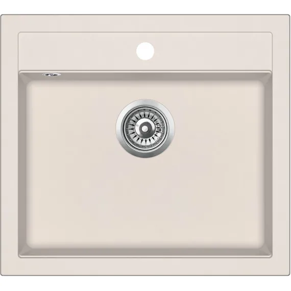 Virtuves izlietne HELIKA QUADRO 565x510 mm, SQQ100W-111