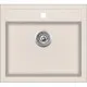 Virtuves izlietne HELIKA QUADRO 565x510 mm, SQQ100W-111