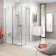 Dušas stūris kvadrātveida RAVAK Chrome 2xCRV2 110x110cm, balts Dušas stūris kvadrātveida RAVAK Chrome 2xCRV2 110x110cm, balts