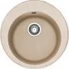 Virtuves izlietne FRANKE RONDA 51cm ar pop-up, ROG 610-41, beige