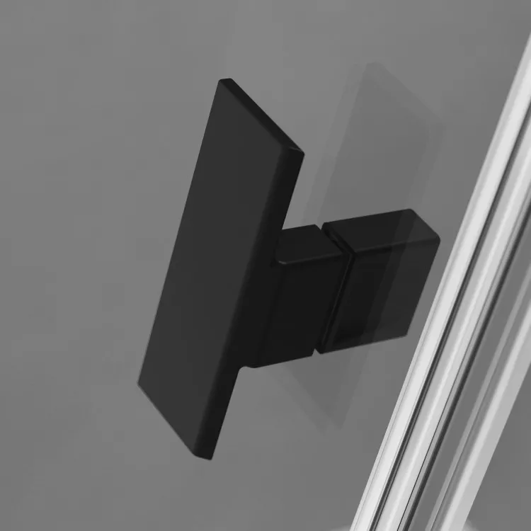 Dušas stūris kvadrātveida Radaway NES Black KDD I 80x80cm