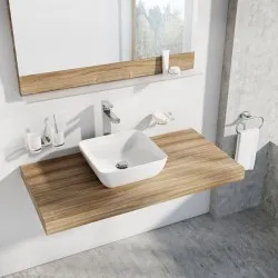 Vannas istabas uzliekamā izlietne Ravak Uni Slim 380 S 38cm