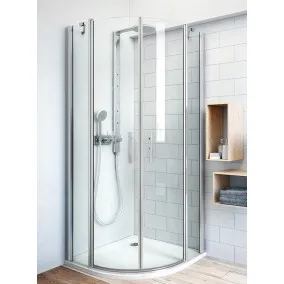Dušas stūris pusapaļš Roth TR2 Light 900x900
