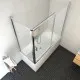 Bīdāmās vannas durvis Roth LLV2/1200+LLVB/700 Bīdāmās vannas durvis Roth LLV2/1200+LLVB/700