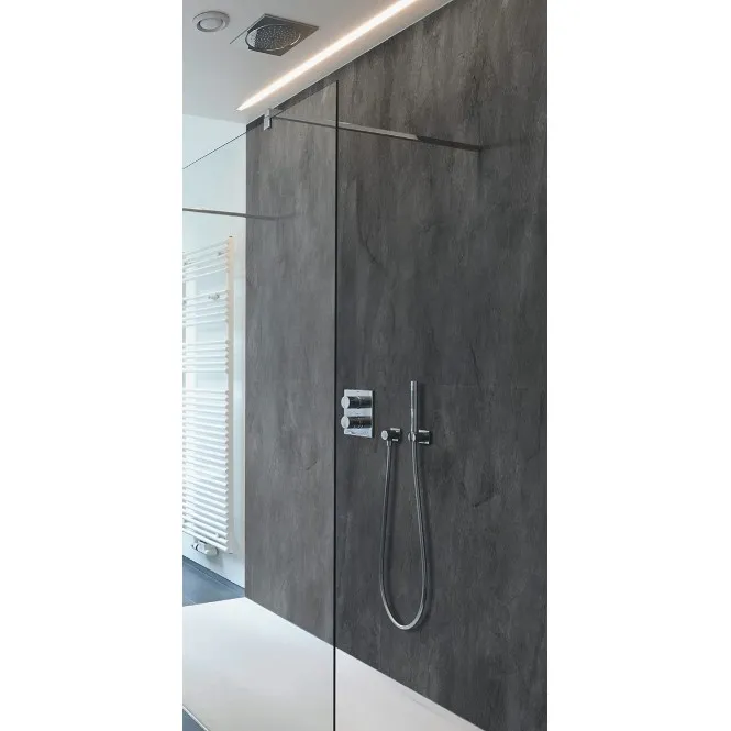 Apdares panelis Roth Vipanel 210x100cm, concrete-black