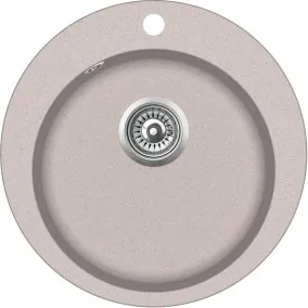 Virtuves izlietne HELIKA 505mm ar jaucējkrānu, SR100W/TAP5523-110
