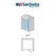 Dušas durvis SanSwiss ANNEA AN13G 100 cm