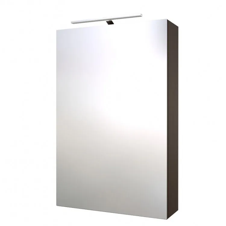 Vannas istabas skapītis ar spoguli RB SCANDIC, LED, 46 cm 1502101