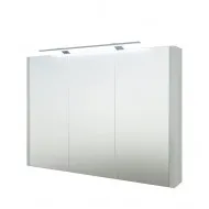 Vannas istabas skapītis ar spoguli un LED apgaismojumu Raguvos Baldai 98.2 cm, 14027611