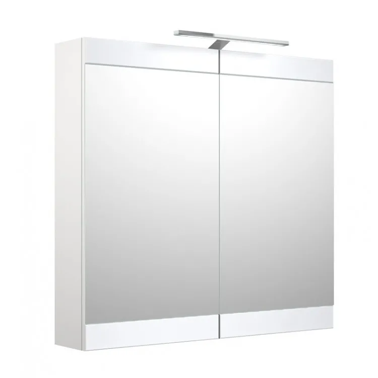 Vannas istabas skapītis ar spoguli SERENA Retro 80 cm LED 1302511