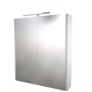Vannas istabas skapītis ar spoguli un LED apgaismojumu Raguvos Baldai 58.2 cm, 1402311