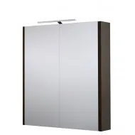 Vannas istabas skapītis ar spoguli un LED apgaismojumu Raguvos Baldai 58.2 cm, 1402301