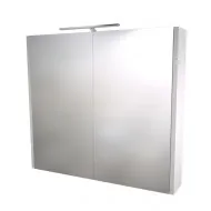 Vannas istabas skapītis ar spoguli un LED apgaismojumu Raguvos Baldai 78.2 cm, 1402511