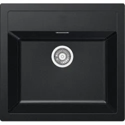 Virtuves izlietne FRANKE Tectonite SIRIUS 56x53 cm, SID 610, Carbon