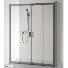 Dušas durvis Baltijos Brasta SVAJA PLUS 160 cm