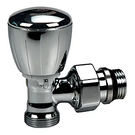 Dvieļu žāvētāju rokas ventilis Giacomini stūra 1/2x16,hroms T431